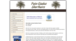 Desktop Screenshot of palmglades.net